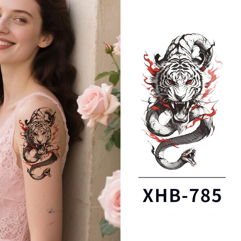 Body Shoulder Arm New Designs Skin Safe Non-toxic Temporary Tattoo/ Tatto/ Tatoo/ Tato Stickers Men
