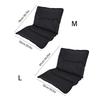 Comfortable Camping Chair Pad Outdoor Chair Cotton Cushion Stadium Seats Pad for Travel Picnic Beach Music Festival