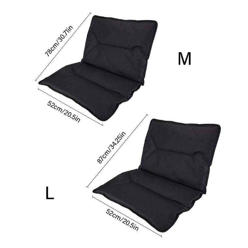 Comfortable Camping Chair Pad Outdoor Chair Cotton Cushion Stadium Seats Pad for Travel Picnic Beach Music Festival