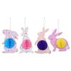 4/6/7 шт. Кролики Яйца Соты Бумажные соты Украшение для свадьбы, детского праздника, домашней вечеринки