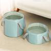 Portable Collapsible Foot Bath Basin With Handles Perfect For Soaking Feet Traveling Camping And Outdoor Activities