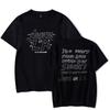 ГОРЯЧАЯ модная летняя женская мужская футболка с коротким рукавом Alec Benjamin Fitness Clothing Новая мужская футболка Косплей футболка