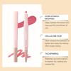 Zephoco Rose Pink Double-Ended Lip Liner & Concealer Stick for Natural Makeup - Smooth, Girlish Pink Pencil