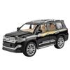 1/24 Имитация внедорожника Toyota Land Cruiser Модель автомобиля из сплава Украшение Металлическая модель бизнес-седана Подарить парню