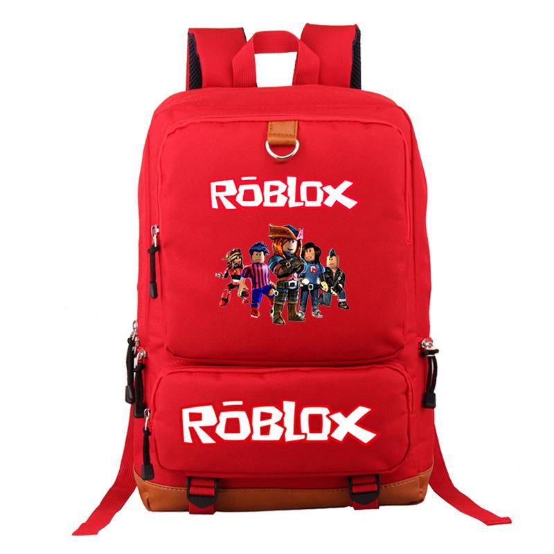 Game Merchandise Personalized Print Cartoon Backpack Virtual World Roblox Student Fashion Bag