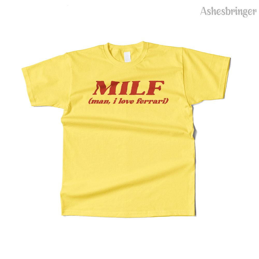 Мужская хлопковая футболка с графикой «Milf Man I Love F» и забавным принтом, уличный повседневный стиль, футболка для мужчин и женщин