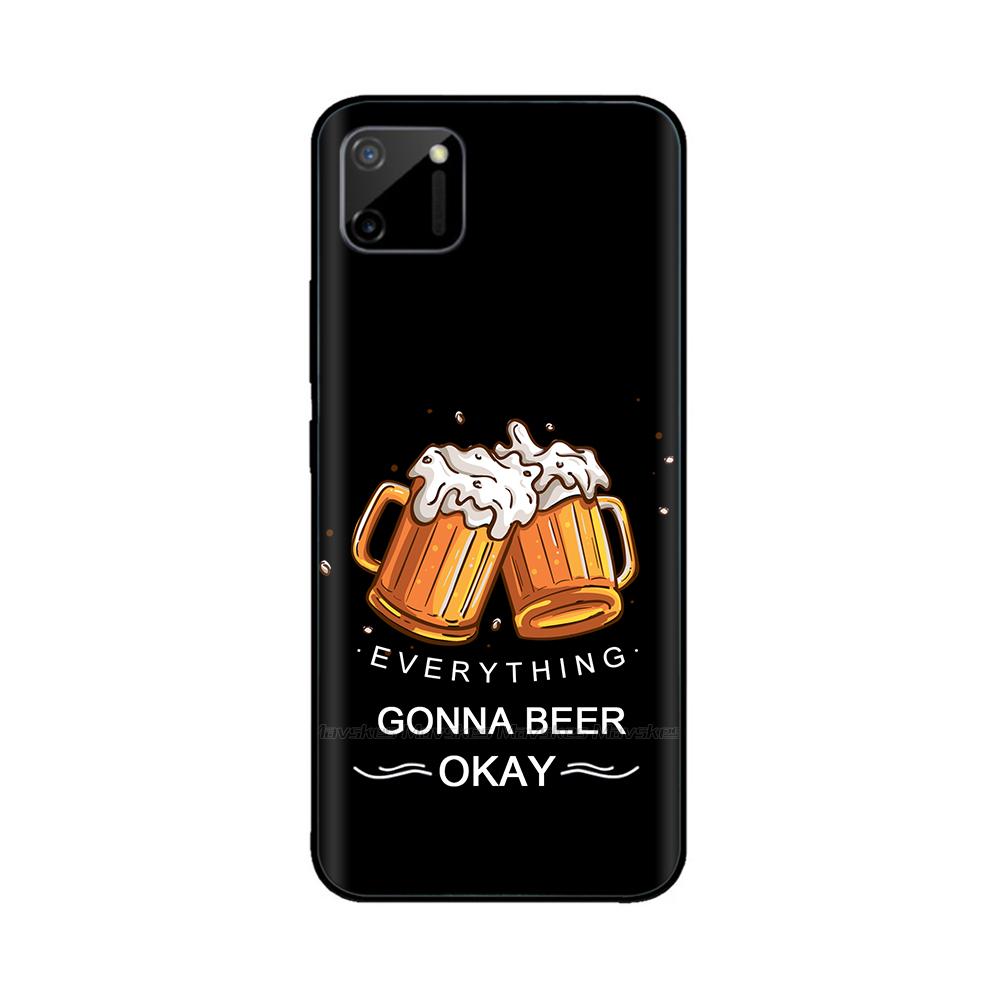 Чехол-бампер для Oppo Realme C11 RMX2185 Для Realme C11 2021 RMX3231 Мягкий силиконовый задний чехол из ТПУ для RealmeC11 Funda Casing Coque