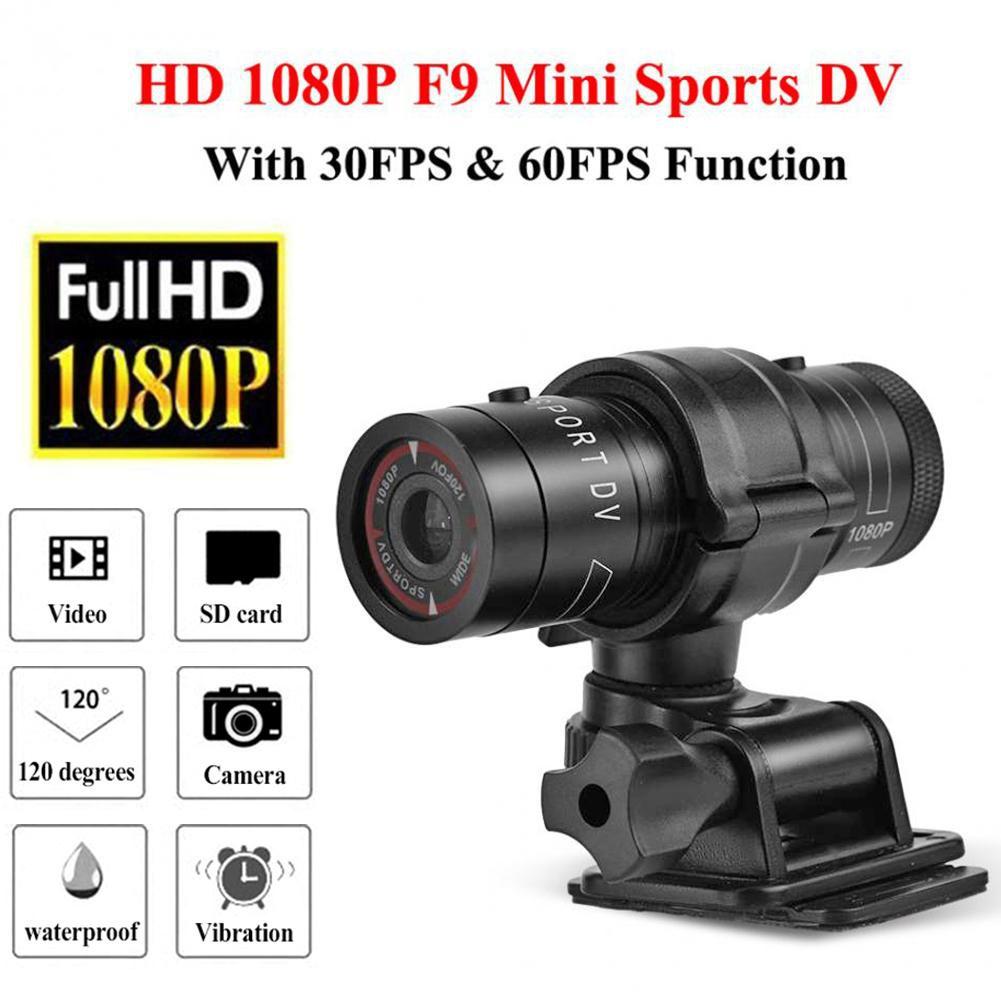 Full HD 1080P мини-спортивная DV камера, велосипедный мотоциклетный шлем, экшн-видеорегистратор, видеокамера, автомобильный видеорегистратор, идеально подходящий для занятий спортом на открытом воздухе