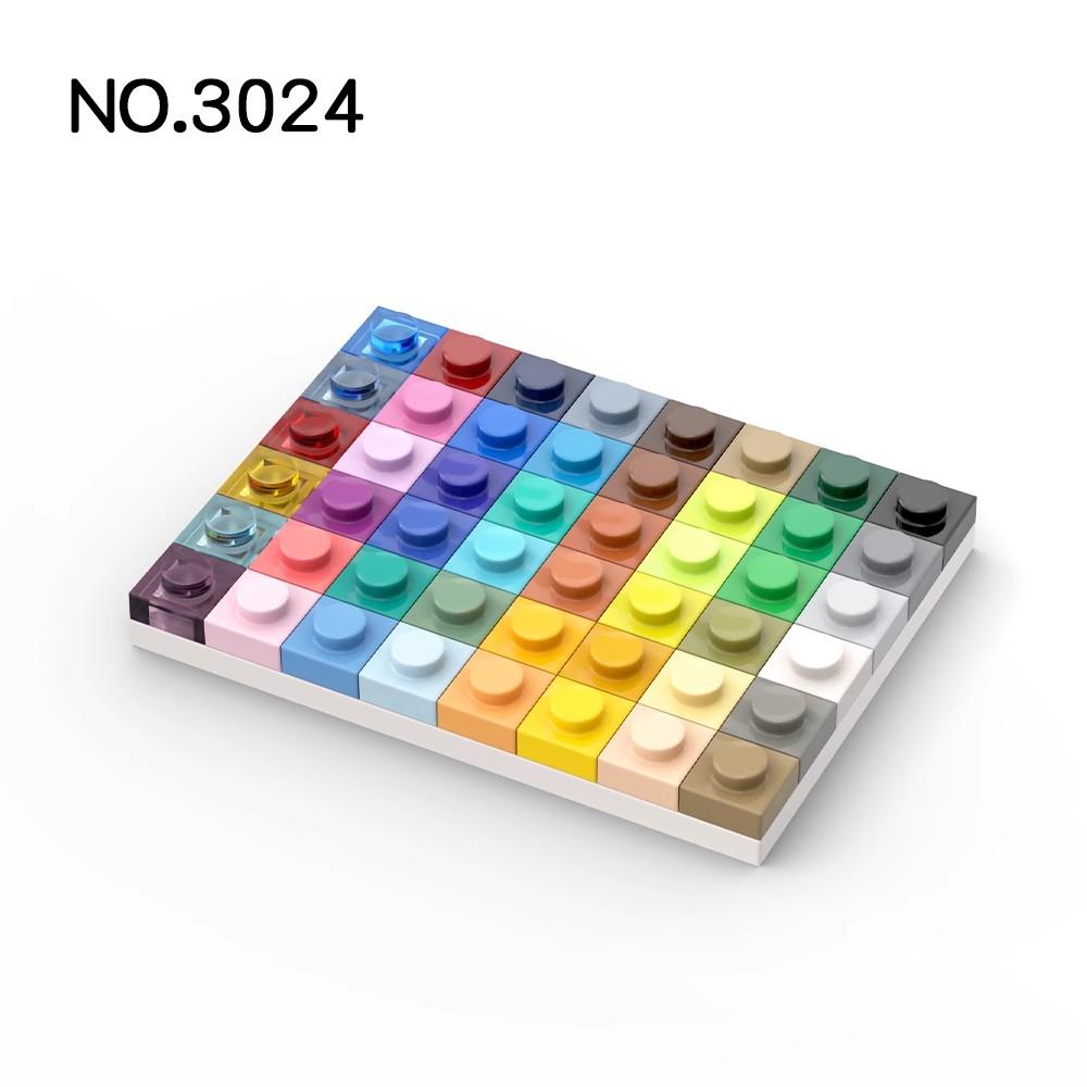 20 шт. Детали MOC 3024 Пластина 1x1 Совместимые Кирпичики DIY Сборка Строительные Блоки Частица Детская Головоломка Мозговая Игрушка Подарок