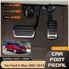 Нержавеющая Сталь Автомобильные Педали Для Ford S-Max 2007 2008 2009 2010 2011 2012 2013 2014 Топливо Газ Тормоз Без Сверления Накладки на Педали Детали