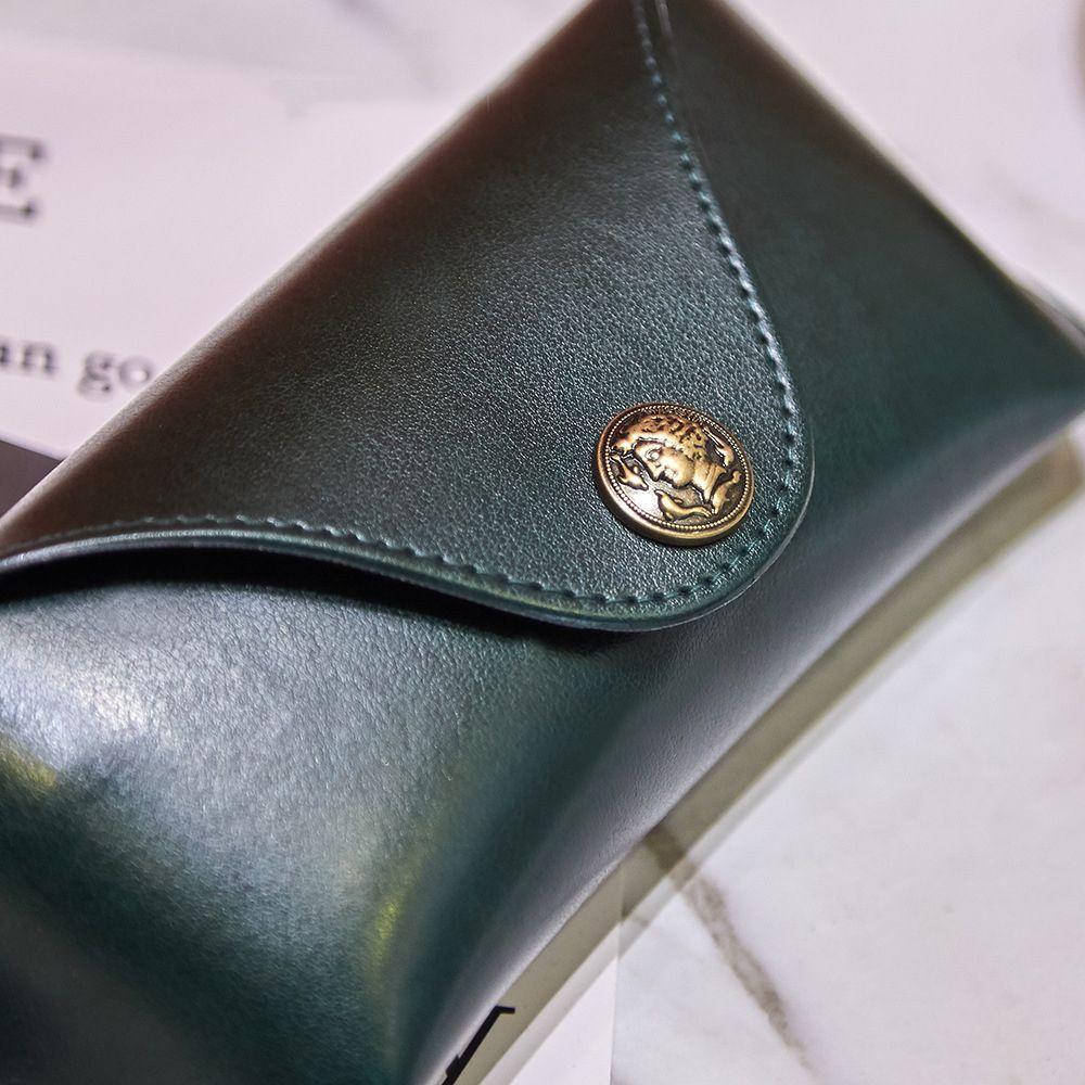 Унисекс Мягкий Кожаный Портативный Защитный Чехол для Очков Держатель для Солнцезащитных Очков Коробка Коробка для Очков