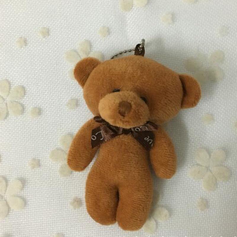 10 см свадебный медведь плюшевая игрушка аксессуары плюшевая игрушка медведь брелок плюшевая игрушка