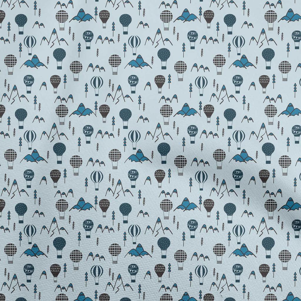 oneOone Ткань Cotton Flex Indigo Blue для детей, ткань для шитья, напечатанная ткань для рукоделия, по ярдам, 40 дюймов