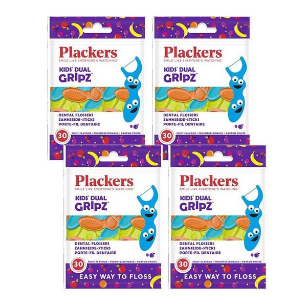 Зубная нить Flackers Kids, 30 шт., 4 шт.