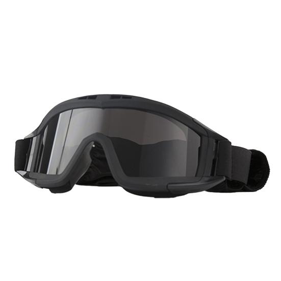 Airsoft Goggles Desert Locust Goggles Anti Fog Safety Glasses Impact Resistant Tactical Eyewear with 3 Interchangeable Lenses for Outdoor Cycling