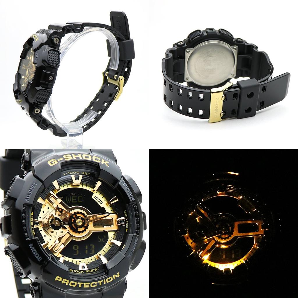 Часы Baby G Black Gold набор из 2 пар часов [Casio] G-Shock GA-110GB-1A BA-110-1A и [Товар]