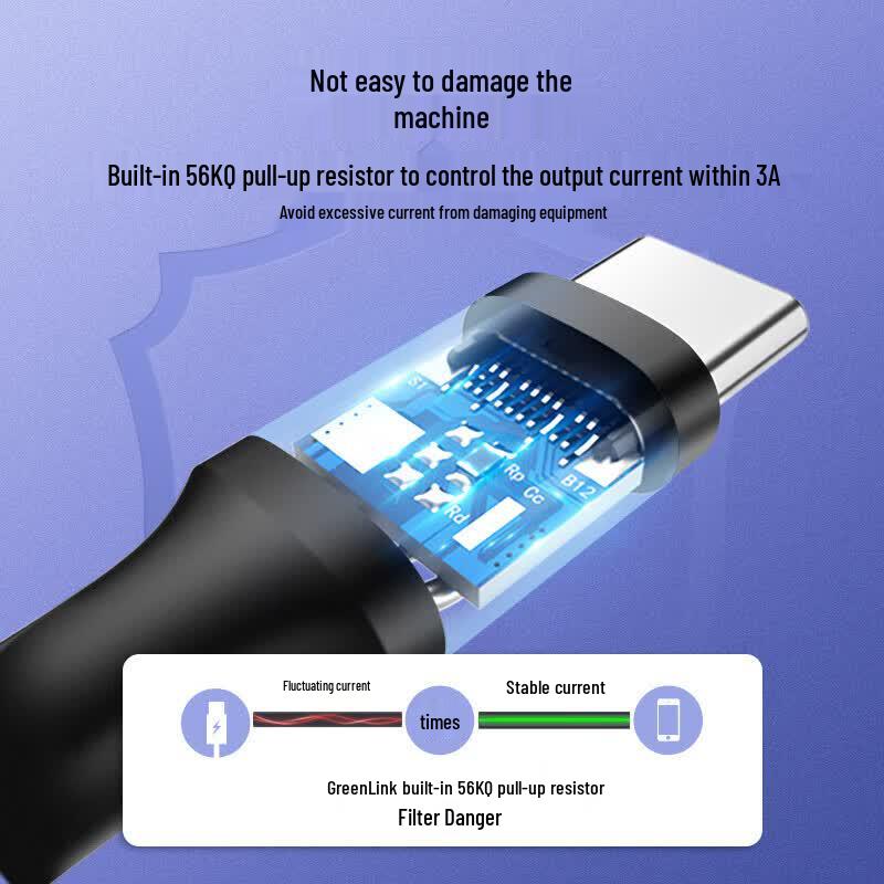 Ugreen Быстрозарядный кабель для передачи данных USB-A на USB-C