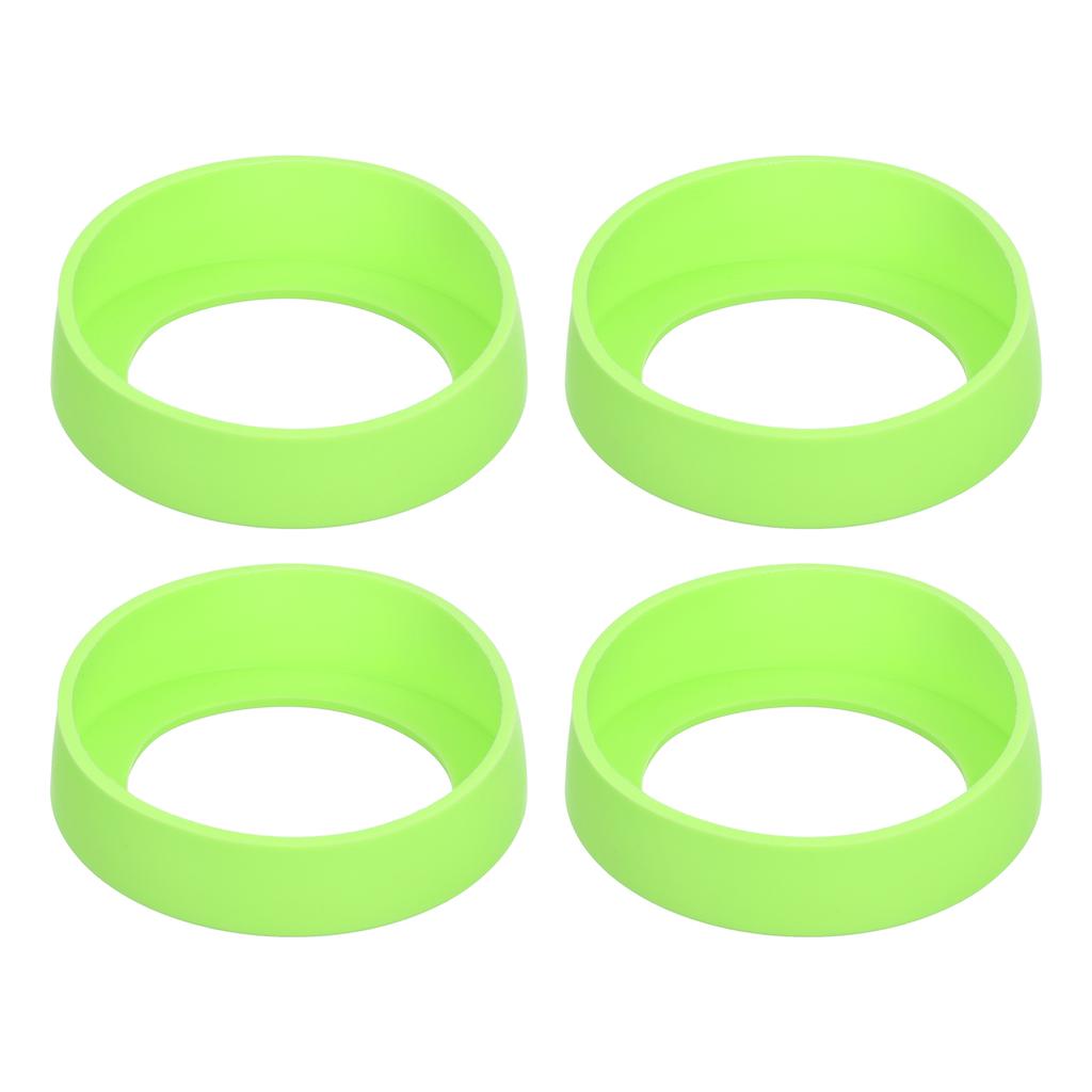 65mm Cup Holder Thermos Cup Base Protective Case Covers Pad Accessories  Silicone Cup Bottom Protective Cover Multicolor 4Pcs