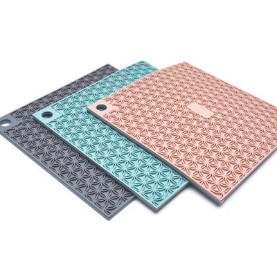 Силиконовый коврик для столовых приборов, нескользящий теплоизоляционный коврик, бытовой настольный коврик, водонепроницаемый гостиничный коврик для столовых приборов в западном стиле