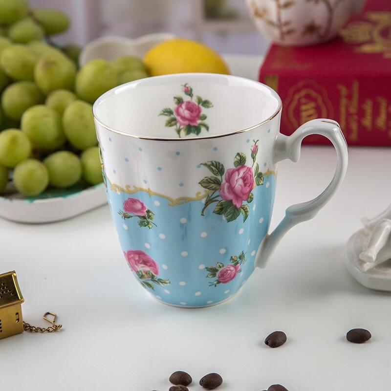 Bone China Gold Rim Ceramic Mug