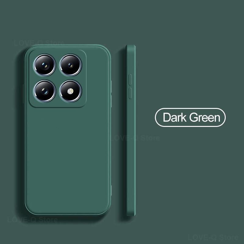 Для Xiaomi 14T Pro Чехол Жидкий Силиконовый Чехол для Телефона Funda Для Xiaomi 14T Pro Xiao Mi 14T 14 T Mi14T Pro Мягкий Чехол TPU