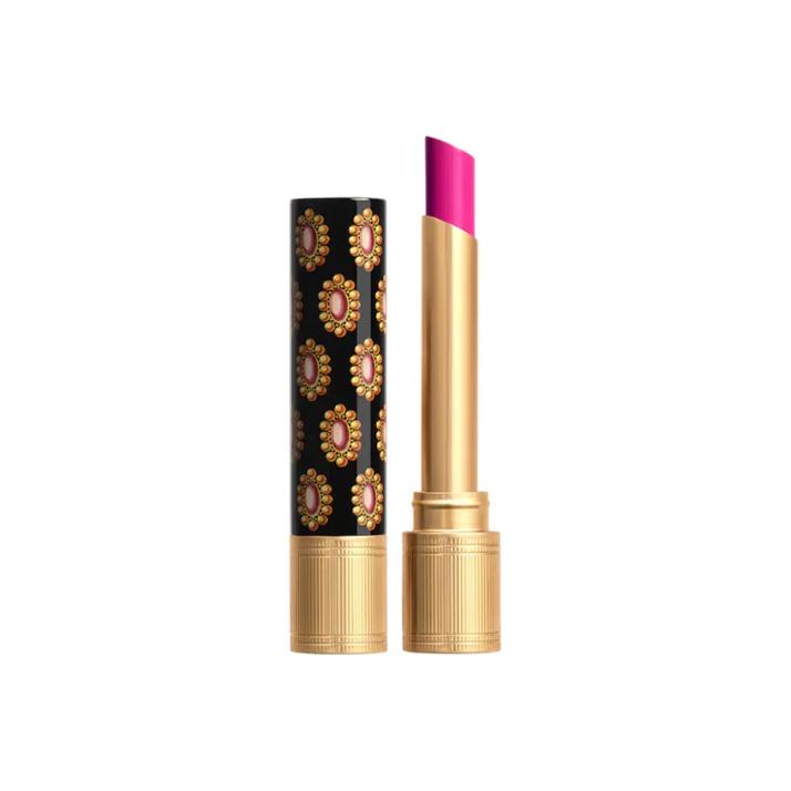Gucci Блестящая помада Rouge De Beauté, Увлажняющая, Придающая объем, Стойкий блеск