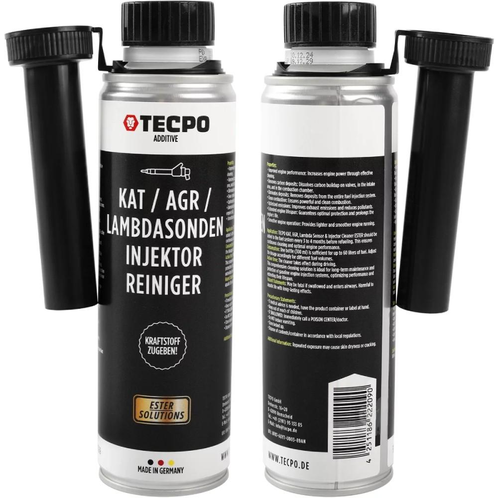 ESTER 300ml TECPO-Germany EGR catalytic converter, lambda probe and injector cleaner