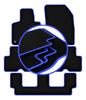 Автомобильные коврики CARLUX-BLUE для: Citroen C4 Grand Spacetourer 7-местный (2013-2021)