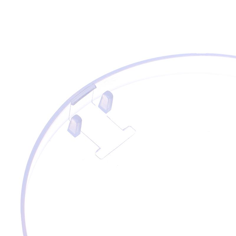 Чехол для пуховки Cpb Круглая прозрачная косметичка Портативные дорожные косметички Чехол для хранения косметических кистей