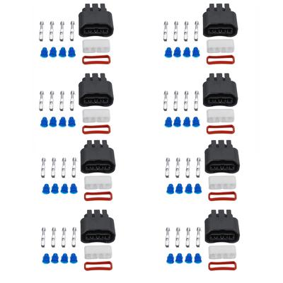 Комплект разъемов для свечей зажигания, 8 шт., для 90980-11885 Toyota Lexus Camry Yaris