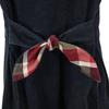BLUE LABEL CRESTBRIDGE Джинсовое мини-платье с коротким рукавом 38 Индиго Женское Б/у