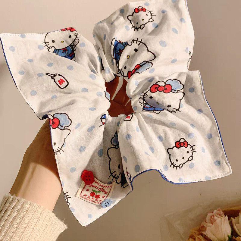 French-Korean Double-Layer Ballet Lace Extra Large Hair Scrunchie