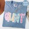 Aunt Comfort Colors Shirt, Halloween Aunt Shirt, Fall Sister Tshirt, New Auntie Tee, Autumn Gifts