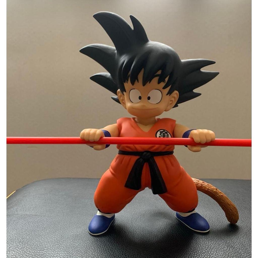 Б/у Фигурка из мягкого винила Сон Гоку и Оолонг из Dragon Ball Горшок с Сензу