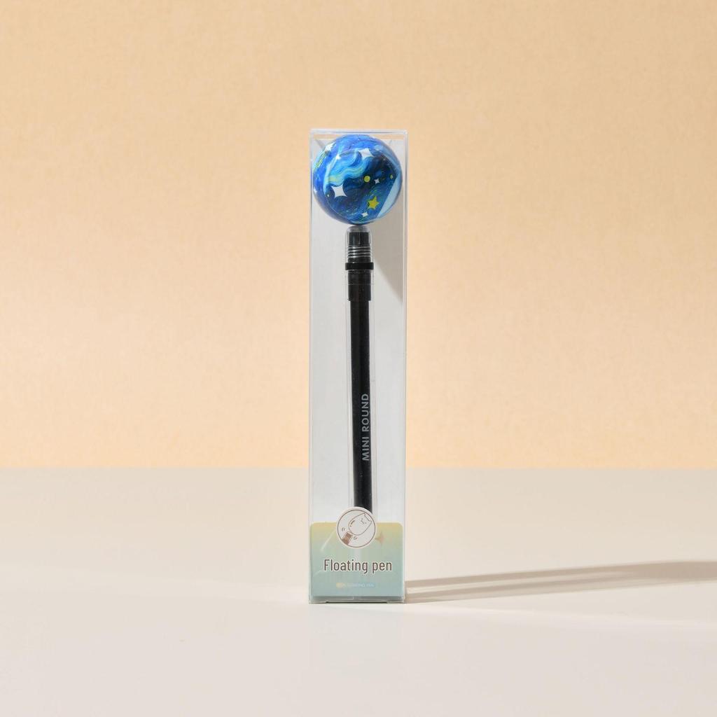 Cross-Border Magnetic Levitation Cartoon Planet Capybara Signature Pen with Rotating Cap and 0.5 Needle Tip