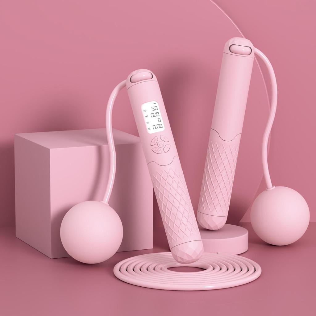 Умная беспроводная утяжеленная скакалка со счетчиком для детей и взрослых