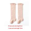 Summer Ruffle Knee Socks Solid Color Baby Socks Fashion Long Stockings  Newborn Baby