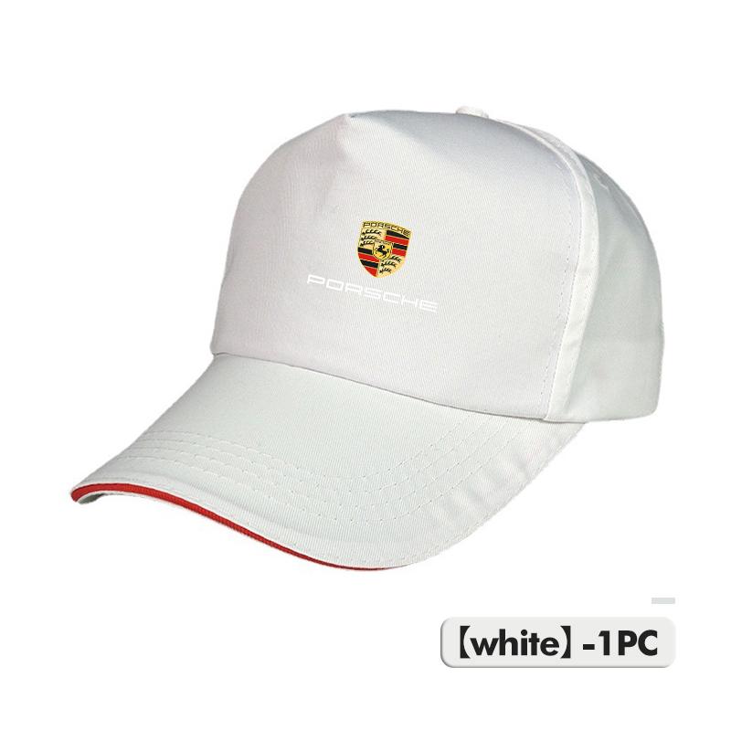For Porsche Unisex Cap Logo Sun Hat Adjustable Snapback Cotton Baseball Cap Boxster Cayenne Panamera Macan Cayman 911 918 996