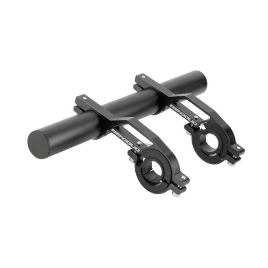 Aluminum Alloy Bicycle Handlebar Extender Quick Installation Handlebar Extension Bracket for Bike Light Phone Code Handlebar Cross Bar