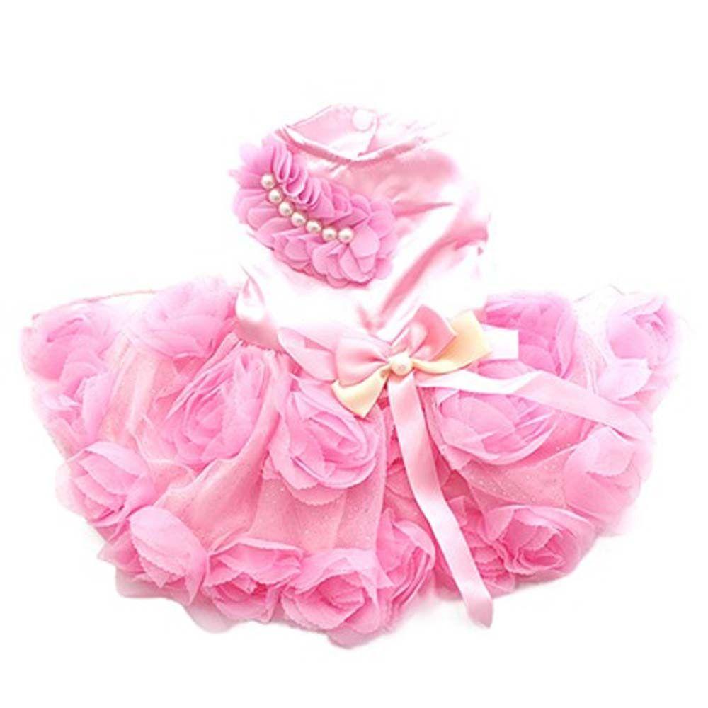 Medium Dogs Puppy Kitten Wedding Dress Chihuahua Puppy Clothes Dog Dress Pet Supplies Dog Skirts