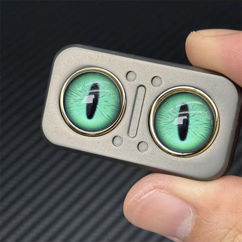 Изысканная сова EDC игрушка-антистресс Гироскоп-юла на палец из сплава Персонализированная скользящая игрушка-антистресс Офисная и развлекательная игрушка
