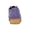 Clarks Originals Wallabee Ретро Повседневная обувь Женские кроссовки Фиолетовый 261865424