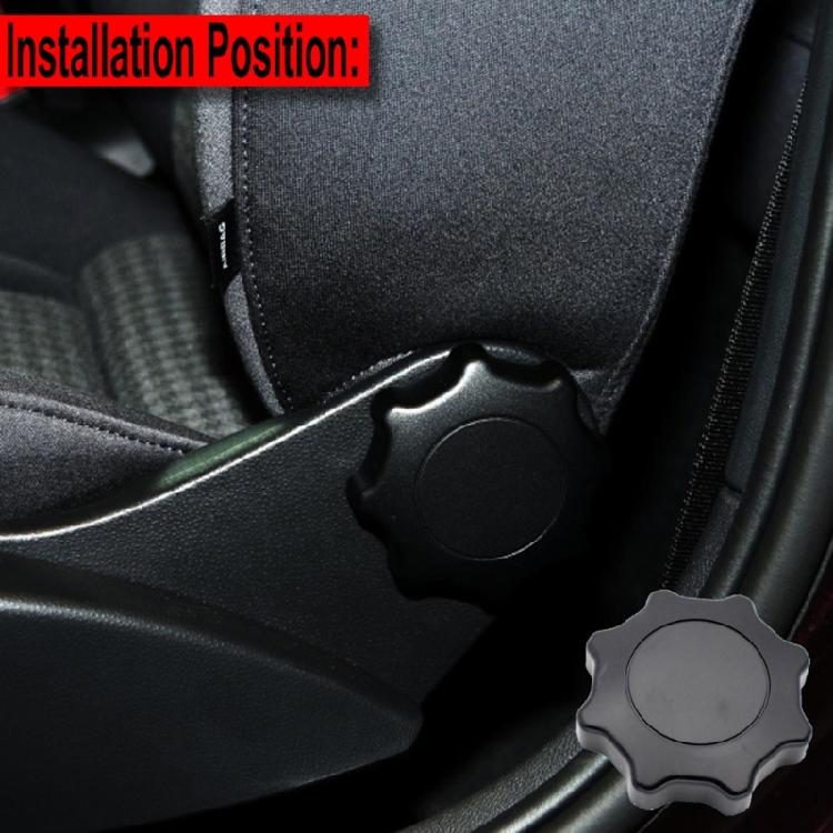 Черная ручка регулировки сиденья автомобиля для Golf 1J0881671F