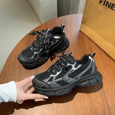 Мода 2024 года для женщин. Кроссовки класса люкс белого цвета. Женская повседневная обувь для бега. Легкая обувь для тенниса и фитнеса. Zapatillas Mujer.