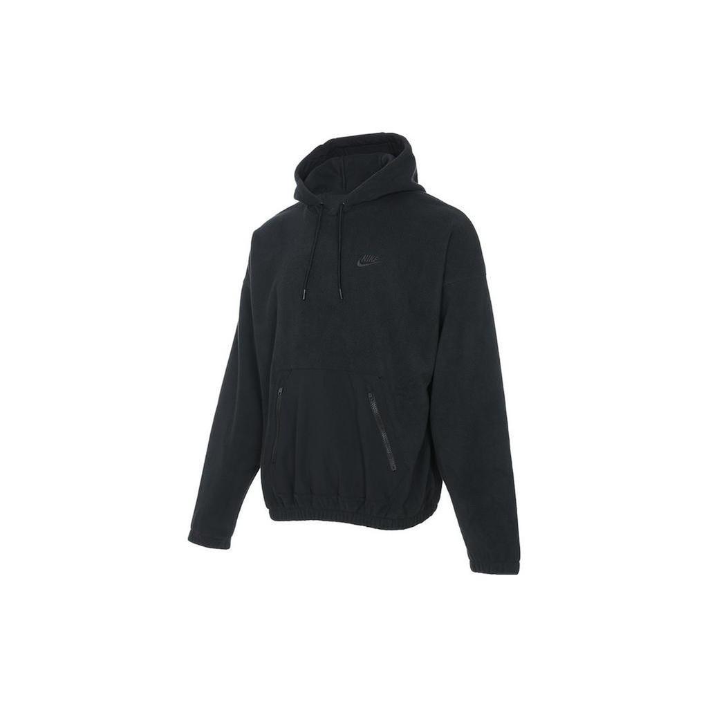 Nike Sweatshirts Men's Black Hooded Moderate Regular FB8389-010