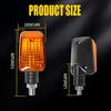 4PCS LED Turn Signal Light Indicator Driving Lamp Blinker Set For 12V Motorcycle