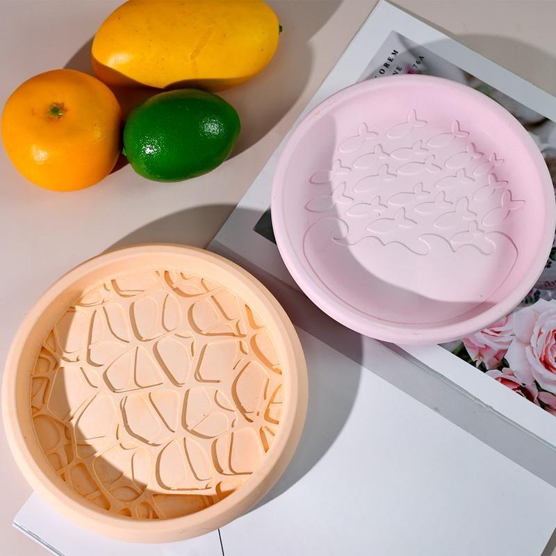 Форма для капельного клея своими руками, лоток для хранения рыбы с водным узором, форма для подноса для украшений в стиле океана