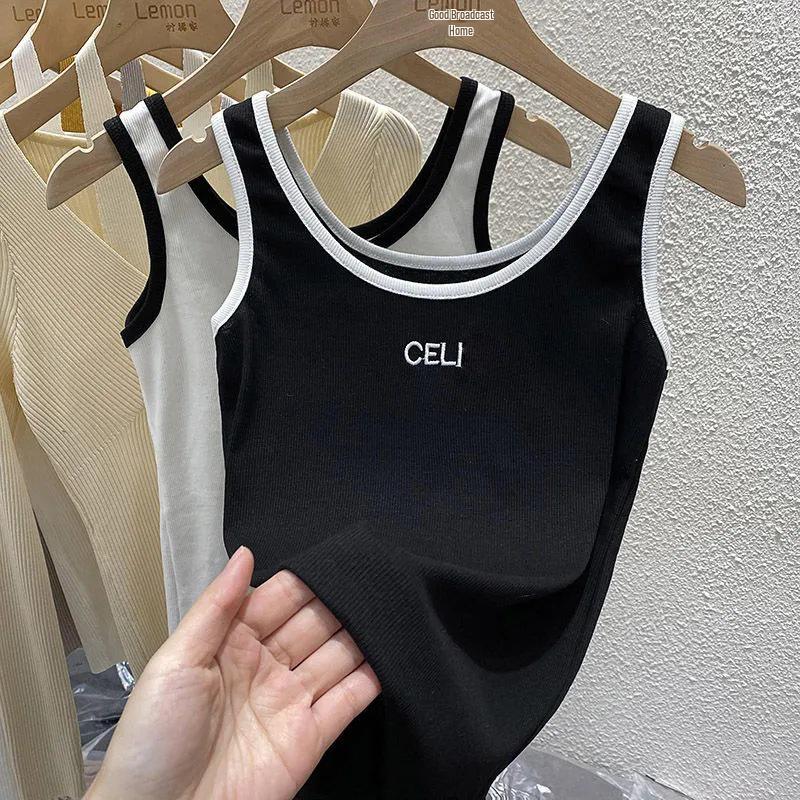 Женская спортивная майка: Сексуальный летний топ без рукавов