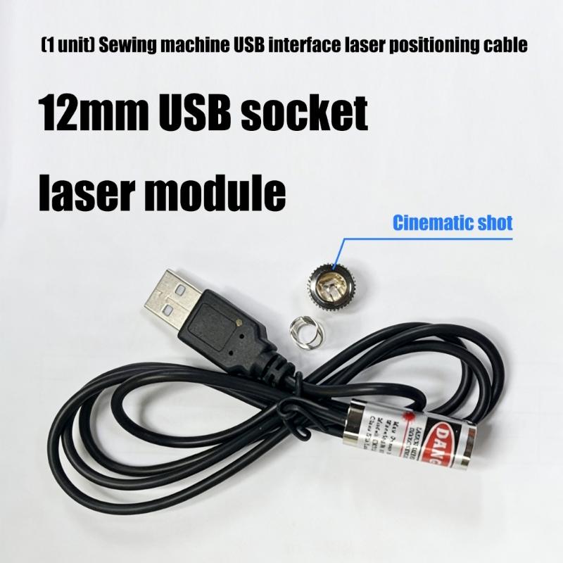 Красный Лазерный Проектор USB Питание Позиционирующий Свет для Пэчворка, Выравнивания Швов, Раскроя Ткани и Деревообработки