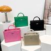 Темпераментная Повседневная Мода Корейская Версия Сумка Весна Новая Высокая Ценность Сумка Через Плечо Маленькая Квадратная Сумка Женская Сумка